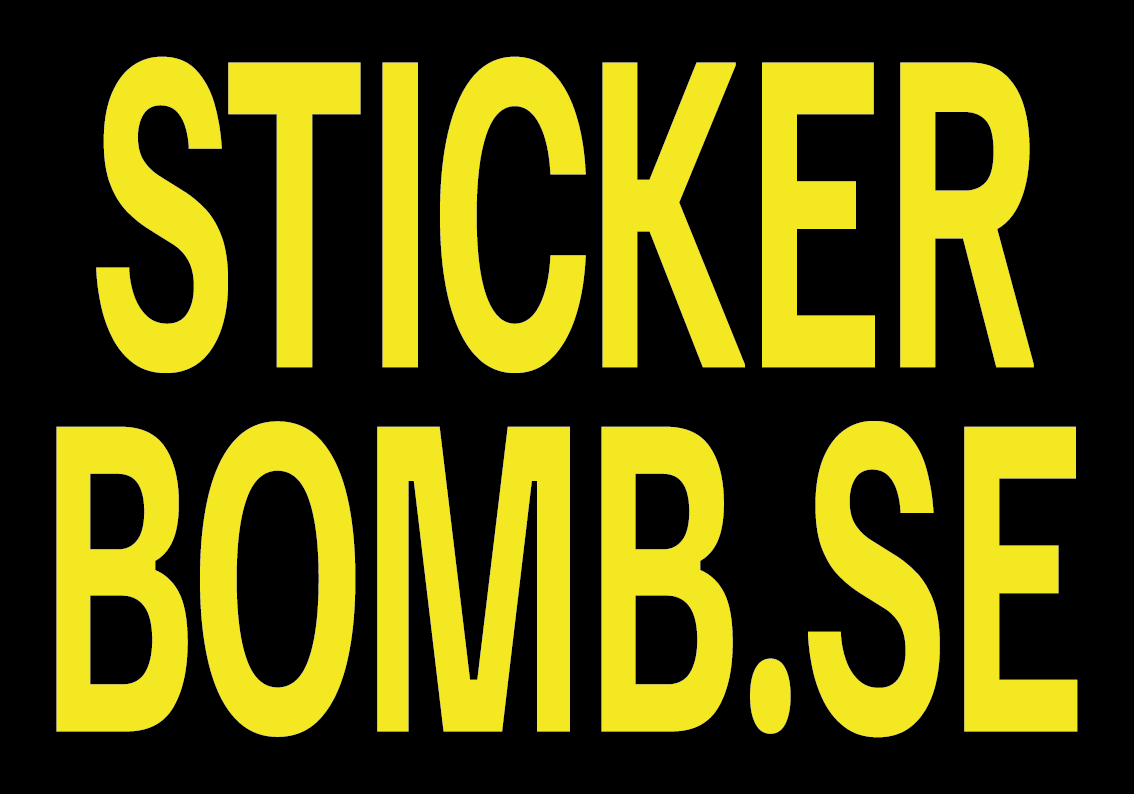 Rektangulär Sticker – 10 x 7 cm