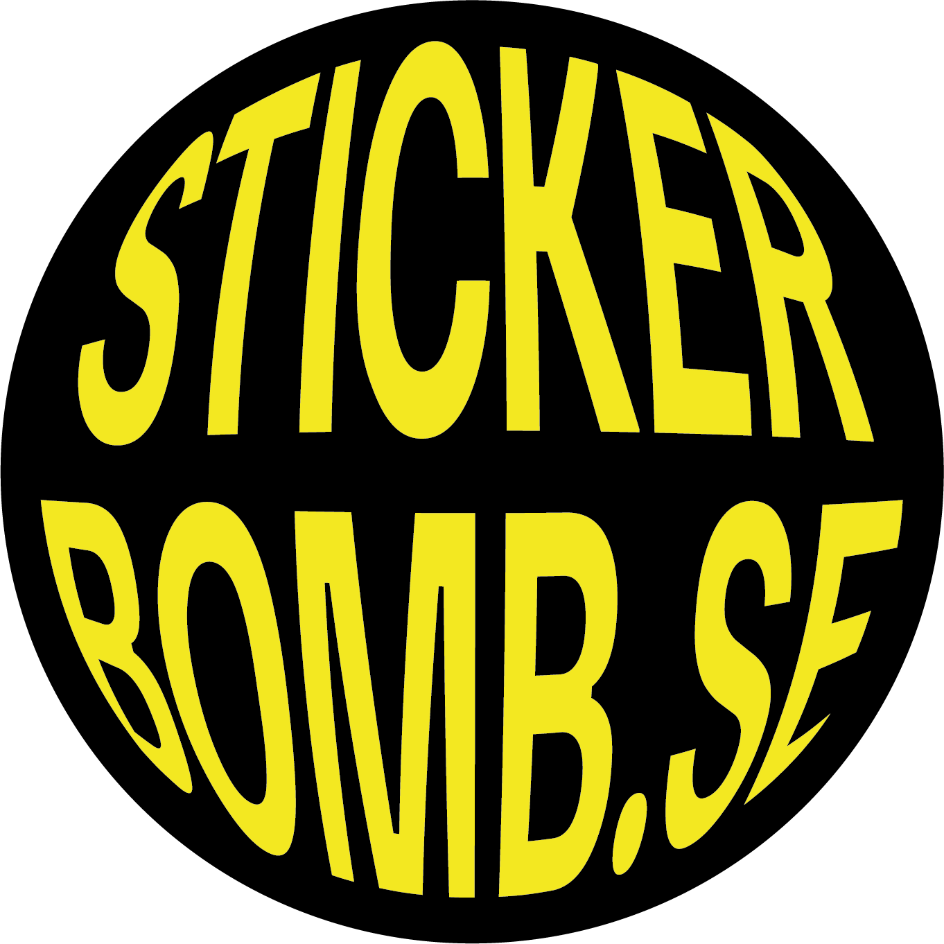 Rund Sticker – 12 x 12 cm