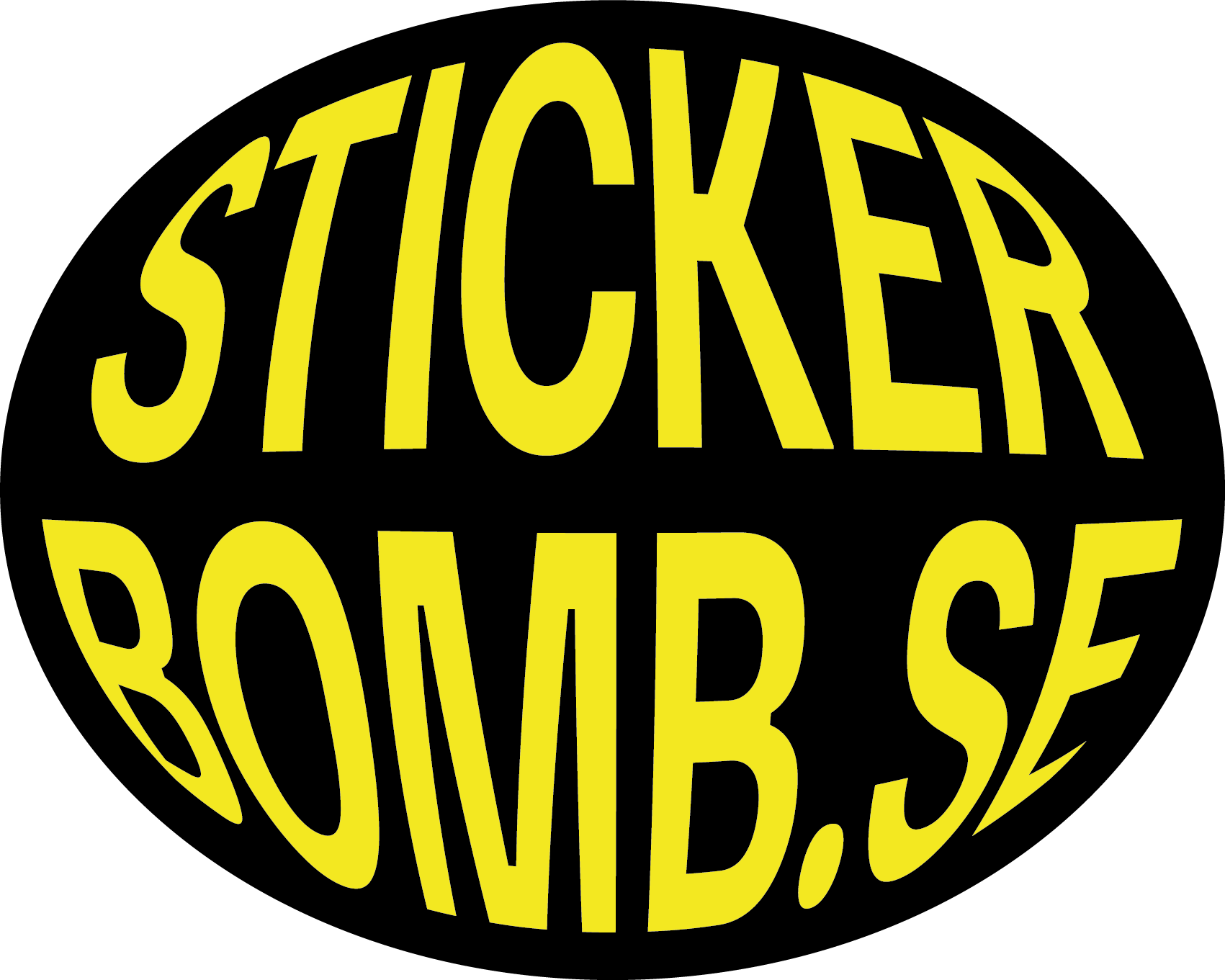 Oval Sticker – 15 x 12 cm