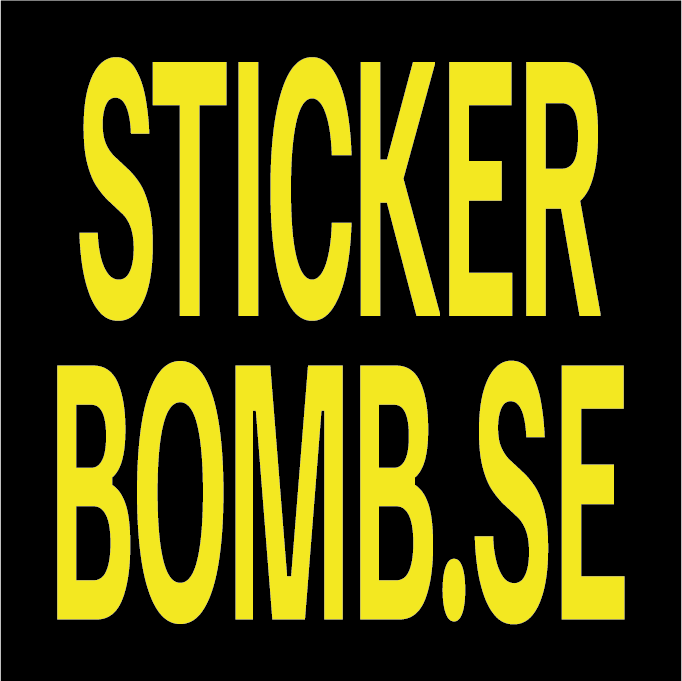 Kvadratisk Sticker – 6 x 6 cm