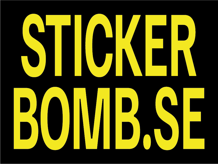 Rektangulär Sticker – 8 x 6 cm