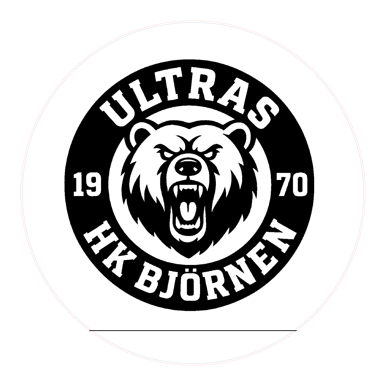 Rund Sticker – 10 x 10 cm