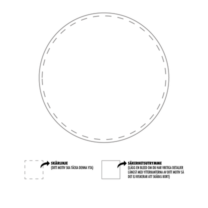 Vinylstickers (svart/vit)
